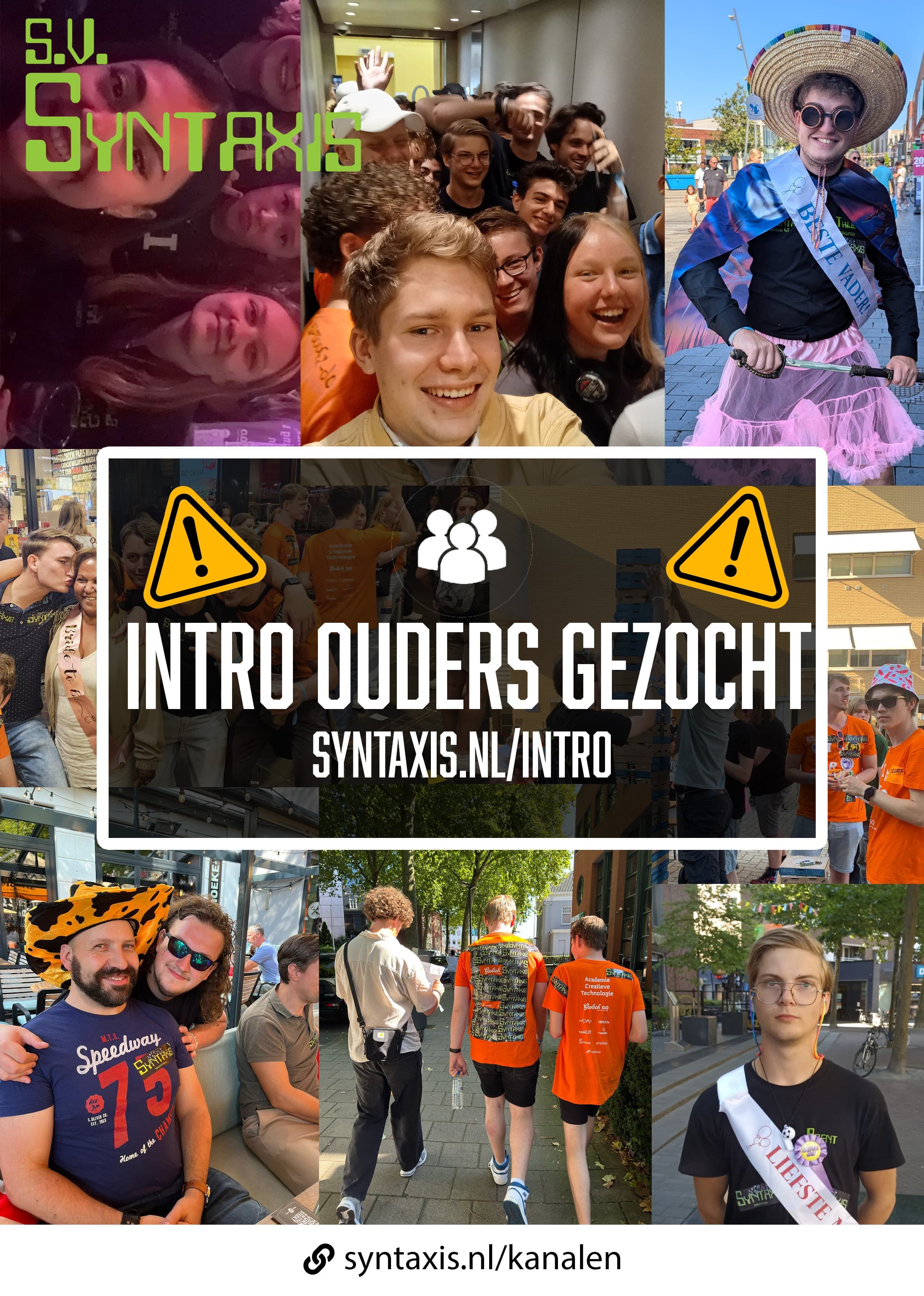 Intro ouders gezocht!